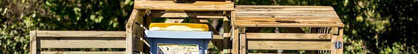Cache poubelle extérieur Cache poubelle extérieur