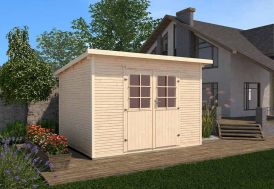 Abri de jardin en bois d’épicéa 219 Weka-Line T1 5,64 m² brut