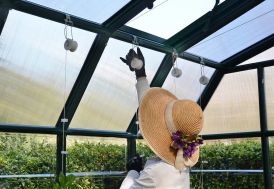 Kit de palissage pour plants en hauteur serre de jardin Palram