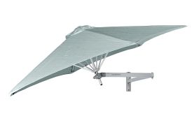 Parasol mural Umbrosa avec bras Néo et toile Sunbrella Curacao