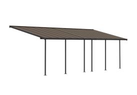 Pergola en Aluminium et Polycarbonate Palram Capri 25 m² 