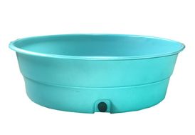 pataugeoire pour bébé 14 kg 130 cm de diamètre plastique 100% recyclable