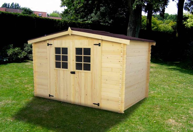 Abri de Jardin Bois 20 mm (188x310x197cm)