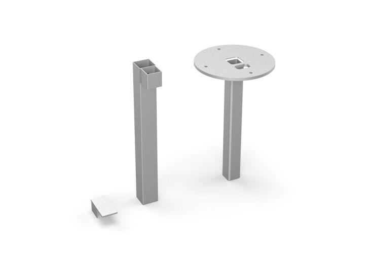Ancre de bétonnage pour sol meuble parasol Infina, Spectra, Eclipsum, Icarus