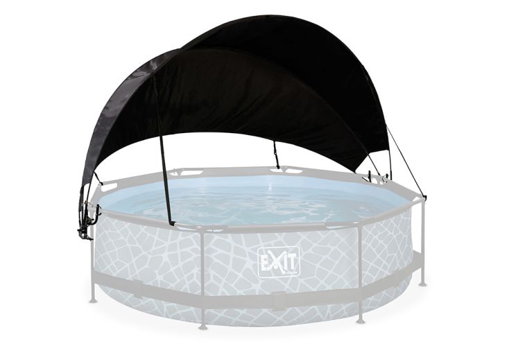 Auvent de protection pour piscine tubulaire ronde – ø300 cm