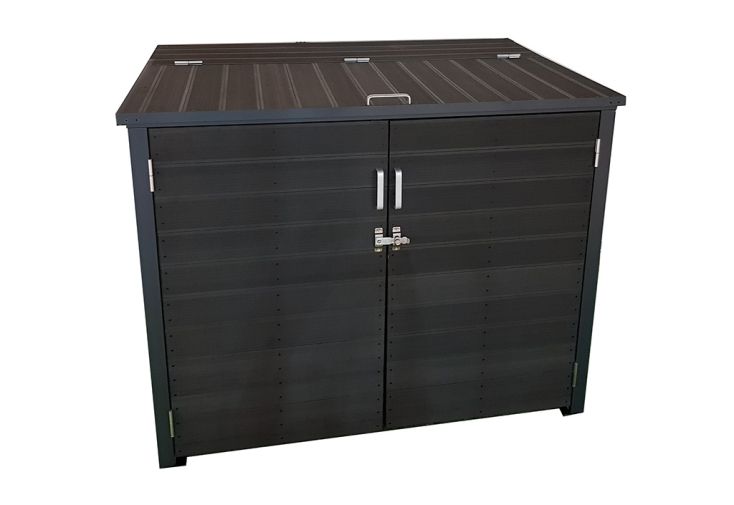 Coffre de jardin en composite 155 x 115 x 120 cm – Util’ Multifonctions